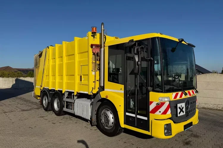 Mercedes ECONIC 2630, EURO6/ ŚMECIARKA/ ZOELLER/ DELTA zdjęcie 8