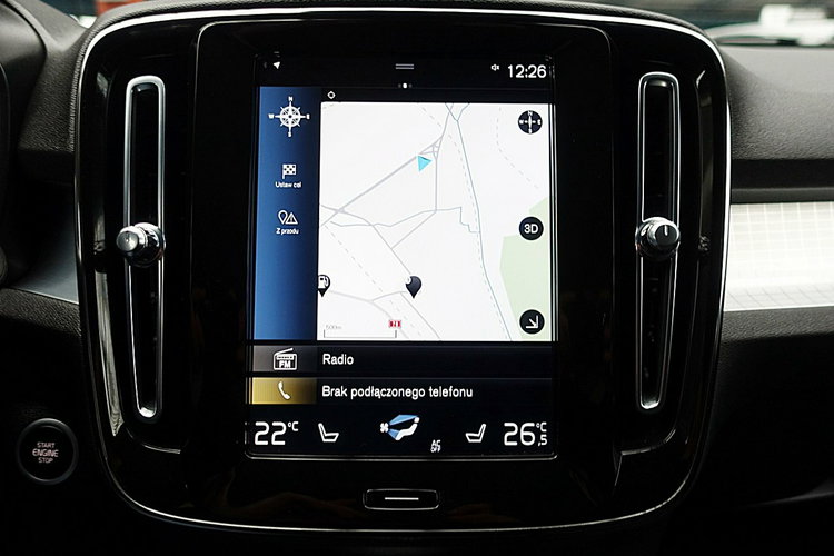 Volvo XC 40 EL.Klapa+NAVI+Kamera+PODGRZ.Kier+Fotele1WŁ KRAJOWY GWAR. Bezwyp F23% 4x2 zdjęcie 17