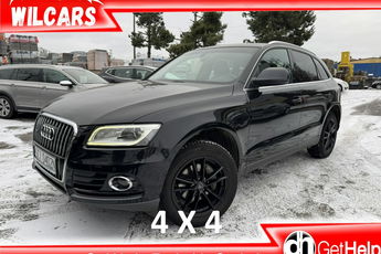Audi Q5 Klimatronic 2-stref, Podgrz. fotele, 2 kpl. kół, Panorama, Hak