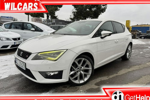 Seat Leon FR, LED, PDC 2x, Klimatronic 2-stref, Ele szyby, Ele lusterka