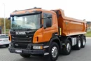 Scania P410 8x4 / WYWROTKA TYLNO ZSYPOWA / ALUFELGI / MANUAL / zdjęcie 10