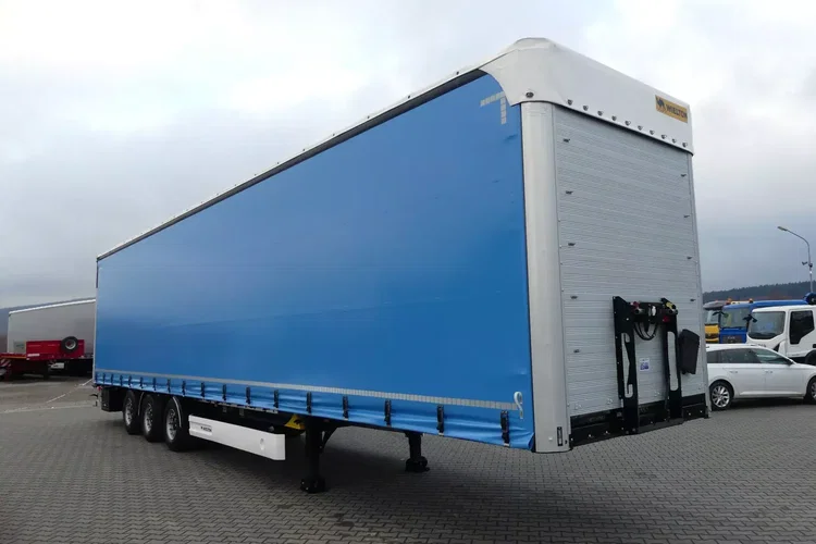 Wielton MEGA / FIRANKA / OŚ PODNOSZONA / DACH PODNOSZONY / zdjęcie 16