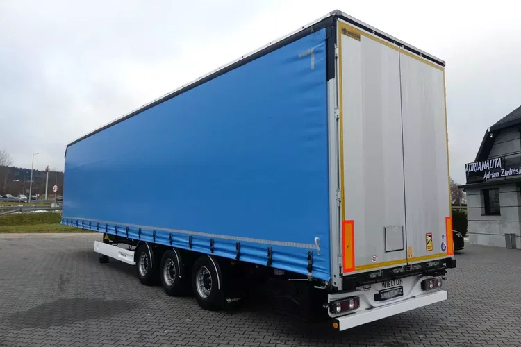 Wielton MEGA / FIRANKA / OŚ PODNOSZONA / DACH PODNOSZONY / zdjęcie 7