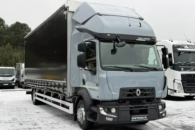 Renault D 16.280 E6 Firana Sypialka Tył Drzwi Dach Zsuwany Długi - 855cm zdjęcie 6