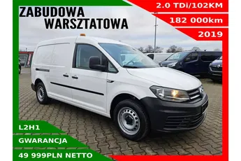 Volkswagen Caddy Long 49999zł NETTO 2.0TDi/102KM