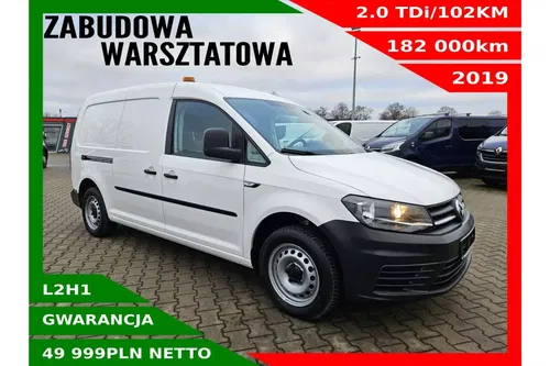 Volkswagen Caddy Long 49999zł NETTO 2.0TDi/102KM
