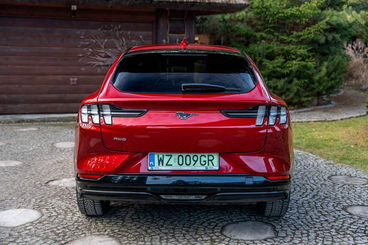Ford Mustang Mach-E 75 kWh 269KM / Mach-E AWD Suv / 2023/ I wł / Salon PL / NAJEM / FV 23% zdjęcie 28