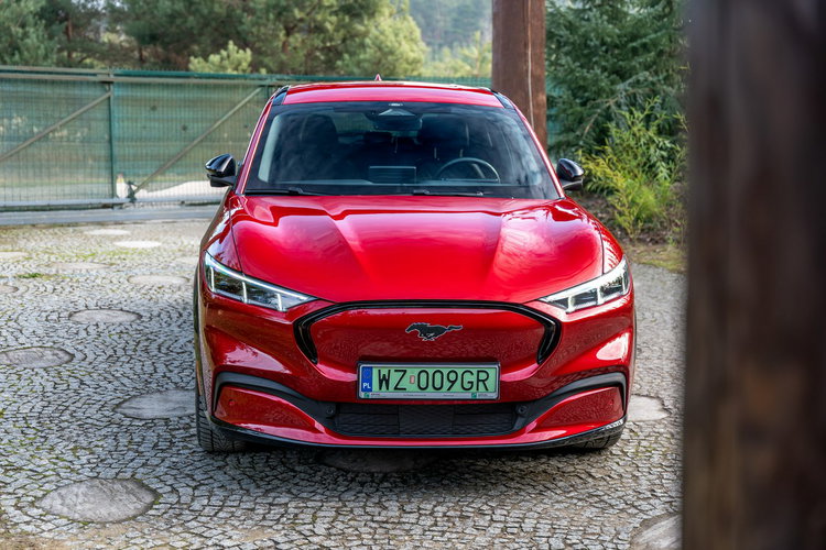Ford Mustang Mach-E 75 kWh 269KM / Mach-E AWD Suv / 2023/ I wł / Salon PL / NAJEM / FV 23% zdjęcie 33