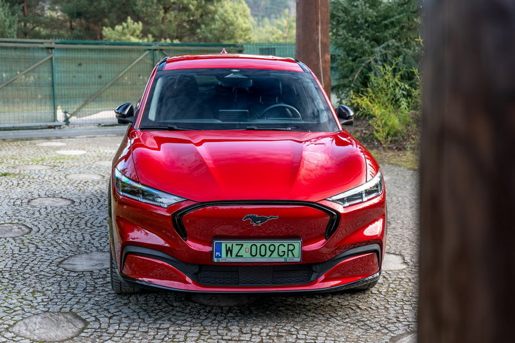 Ford Mustang Mach-E 75 kWh 269KM / Mach-E AWD Suv / 2023/ I wł / Salon PL / NAJEM / FV 23% zdjęcie 39