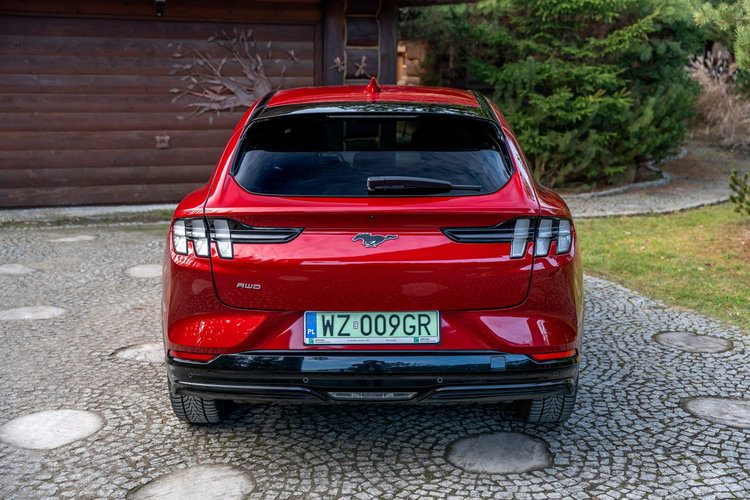 Ford Mustang Mach-E 75 kWh 269KM / Mach-E AWD Suv / 2023/ I wł / Salon PL / NAJEM / FV 23% zdjęcie 41