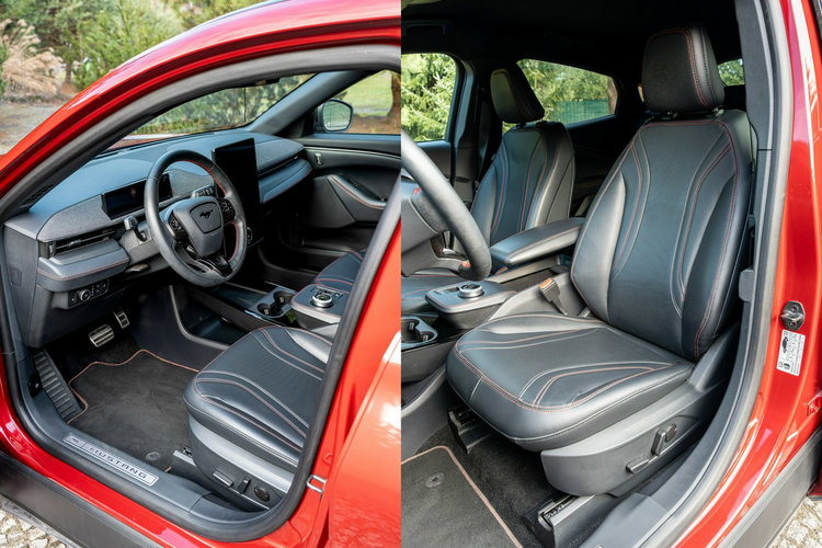 Ford Mustang Mach-E 75 kWh 269KM / Mach-E AWD Suv / 2023/ I wł / Salon PL / NAJEM / FV 23% zdjęcie 45