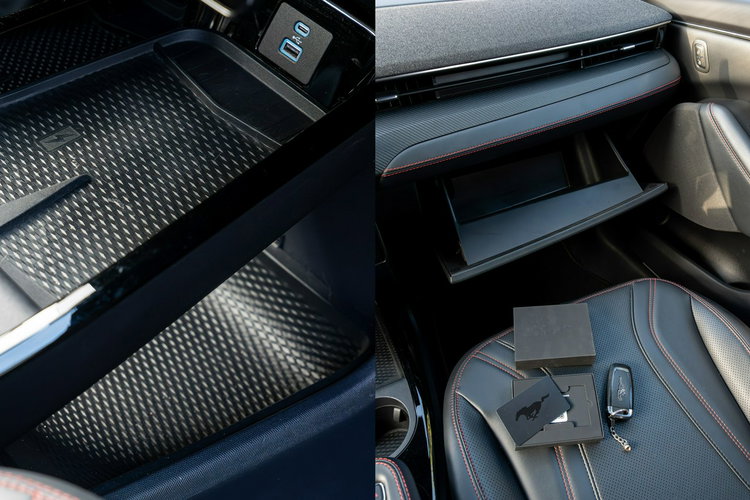 Ford Mustang Mach-E 75 kWh 269KM / Mach-E AWD Suv / 2023/ I wł / Salon PL / NAJEM / FV 23% zdjęcie 48