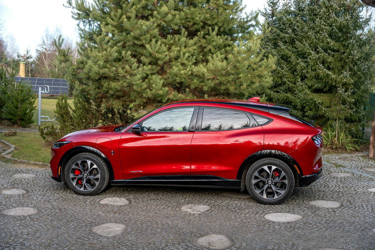 Ford Mustang Mach-E 75 kWh 269KM / Mach-E AWD Suv / 2023/ I wł / Salon PL / NAJEM / FV 23% zdjęcie 7