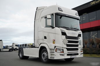 Scania S 500 / RETARDER / CAŁA NA PODUSZKACH / OPONY 100% 