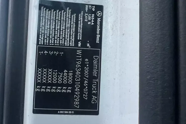 Mercedes ACTROS MP5 zdjęcie 12