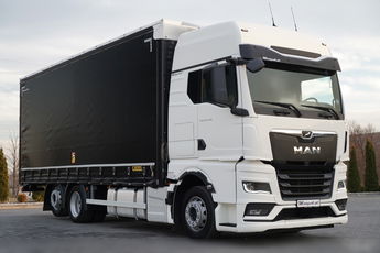 MAN TGX 26.480 / SOLÓWKA / MEGA / 6X2 / KLIMATYZACJA POSTOJOWA / OŚ PODNOSZONA / ZAWIESIE DO WÓZKA 
