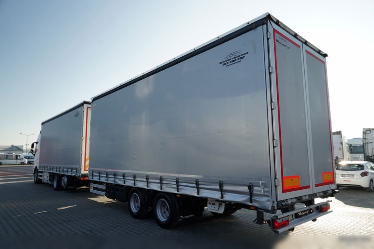 Volvo FH 500 / TANDEM PRZEJAZDOWY 120 M3 / 6X2 / MEGA / OŚ PODNOSZONA / TV / + PRZYCZEPA GNIOTPOL  zdjęcie 3