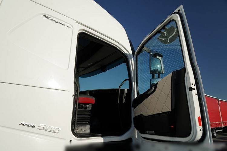 Volvo FH 500 / TANDEM PRZEJAZDOWY 120 M3 / 6X2 / MEGA / OŚ PODNOSZONA / TV / + PRZYCZEPA GNIOTPOL  zdjęcie 65