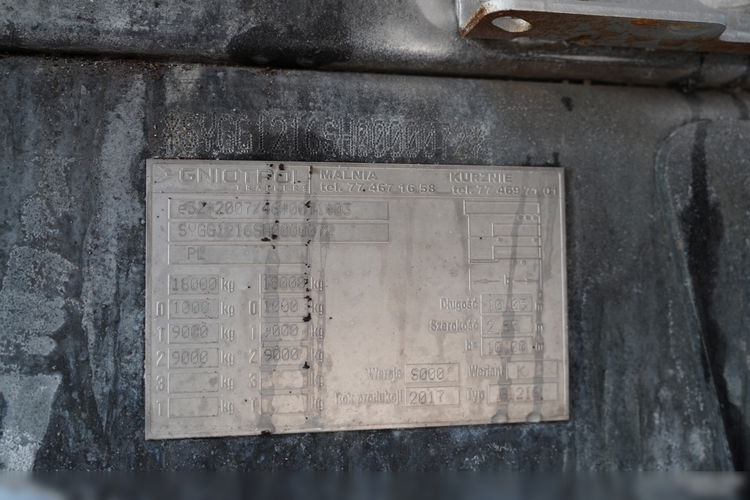 Volvo FH 500 / TANDEM PRZEJAZDOWY 120 M3 / 6X2 / MEGA / OŚ PODNOSZONA / TV / + PRZYCZEPA GNIOTPOL  zdjęcie 68