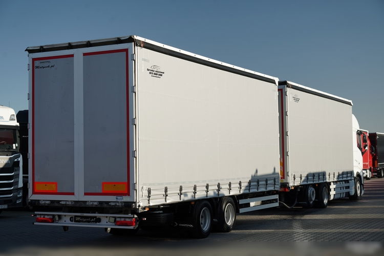 Volvo FH 500 / TANDEM PRZEJAZDOWY 120 M3 / 6X2 / MEGA / OŚ PODNOSZONA / TV / + PRZYCZEPA GNIOTPOL  zdjęcie 6