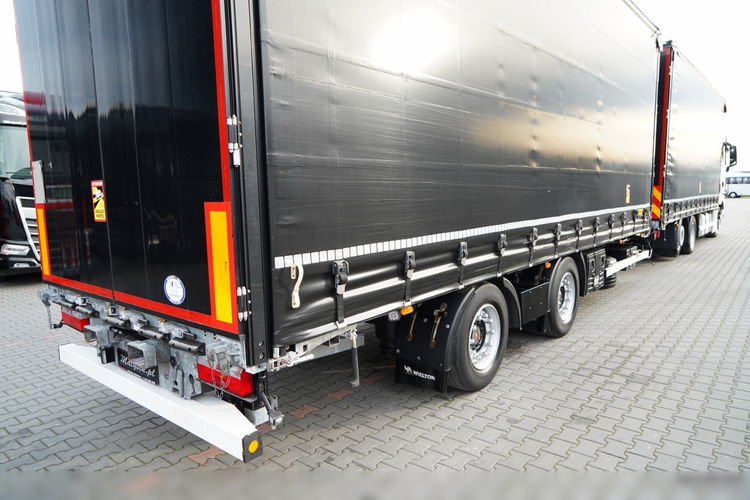 MAN TGX 26.480 / ZESTAW TANDEM 120 M3 / PRZEJAZDOWY / KLIMATYZACJA POSTOJOWA / OŚ PODNOSZONA / ZAWIESIE DO WÓZKA / + PRZYCZEPA WIELTON / OSIE SAF zdjęcie 18