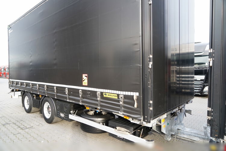 MAN TGX 26.480 / ZESTAW TANDEM 120 M3 / PRZEJAZDOWY / KLIMATYZACJA POSTOJOWA / OŚ PODNOSZONA / ZAWIESIE DO WÓZKA / + PRZYCZEPA WIELTON / OSIE SAF zdjęcie 20