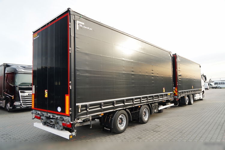 MAN TGX 26.480 / ZESTAW TANDEM 120 M3 / PRZEJAZDOWY / KLIMATYZACJA POSTOJOWA / OŚ PODNOSZONA / ZAWIESIE DO WÓZKA / + PRZYCZEPA WIELTON / OSIE SAF zdjęcie 5