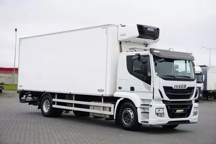 Iveco STRALIS / 360 / EURO 6 / CHŁODNIA + WINDA / ŁAD. 7 040 KG / 18 PALET zdjęcie 2