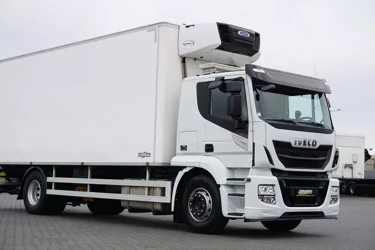 Iveco STRALIS / 360 / EURO 6 / CHŁODNIA + WINDA / ŁAD. 7 040 KG / 18 PALET zdjęcie 35