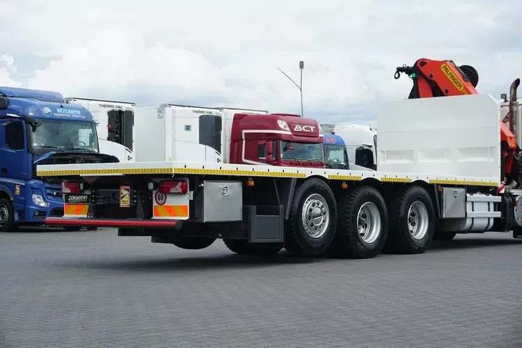 Scania / P 420 / 8 X 4 / TRIDEM / SKRZYNIOWY + HDS / PALFINGER PK 26002 / WYS. 12 M / DŁ. 8 M zdjęcie 40