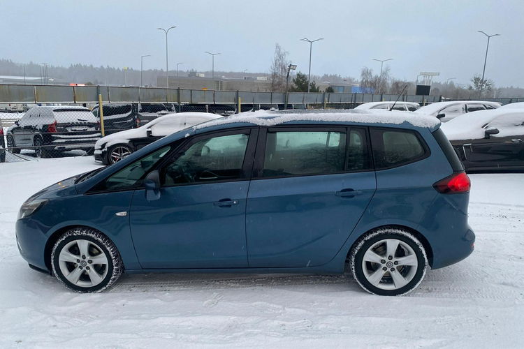 Opel Zafira 1.4i turbo + gaz 7.os. Panorama pod.kierownica bezwypadkowy zam.1.r.gw zdjęcie 4