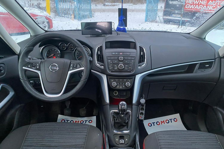 Opel Zafira 1.4i turbo + gaz 7.os. Panorama pod.kierownica bezwypadkowy zam.1.r.gw zdjęcie 40