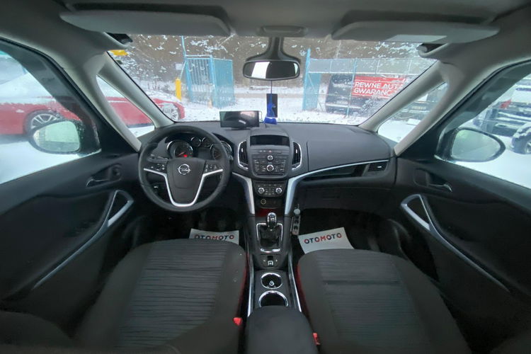 Opel Zafira 1.4i turbo + gaz 7.os. Panorama pod.kierownica bezwypadkowy zam.1.r.gw zdjęcie 41