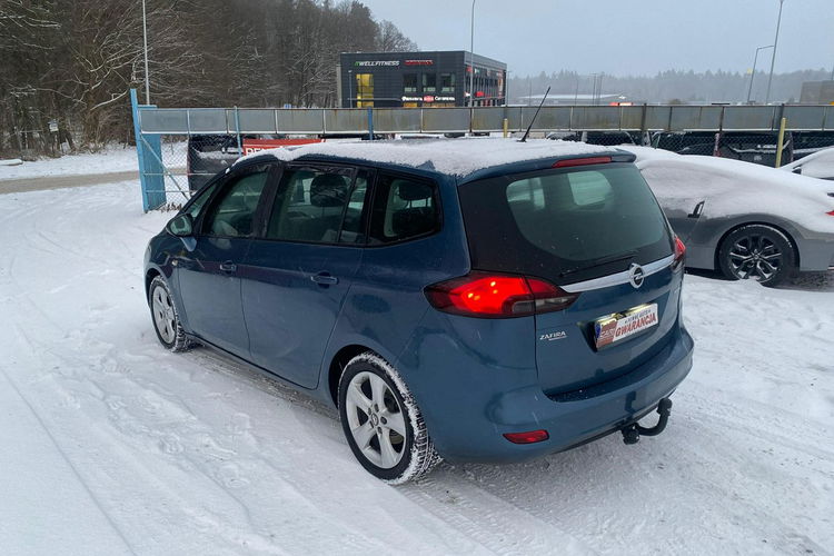 Opel Zafira 1.4i turbo + gaz 7.os. Panorama pod.kierownica bezwypadkowy zam.1.r.gw zdjęcie 9