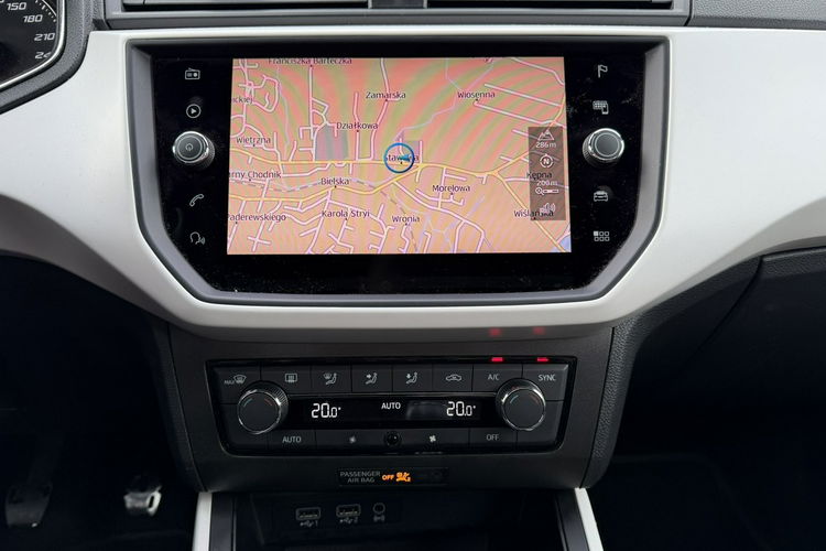 Seat Arona Klimatronic, PDC 2x, Kamera cofania, Nawigacja, CarPlay/AndroidAuto zdjęcie 21