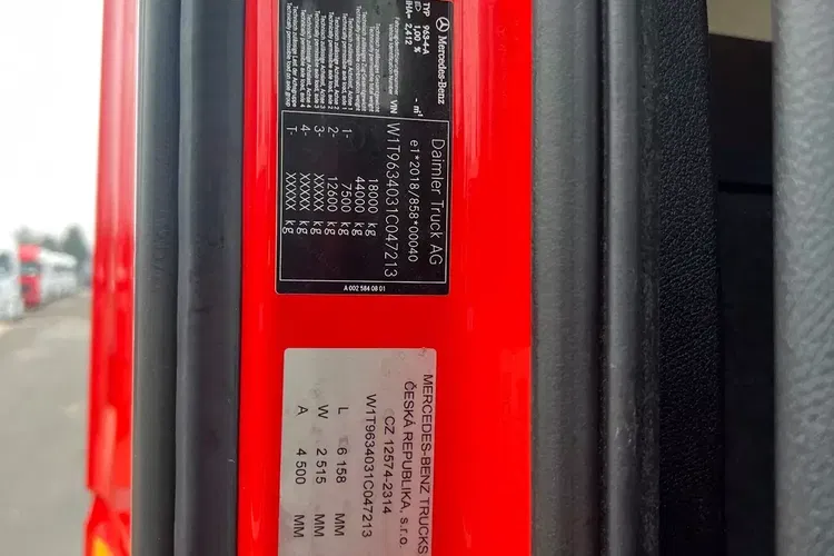 Mercedes ACTROS L prokontraktowy zdjęcie 19