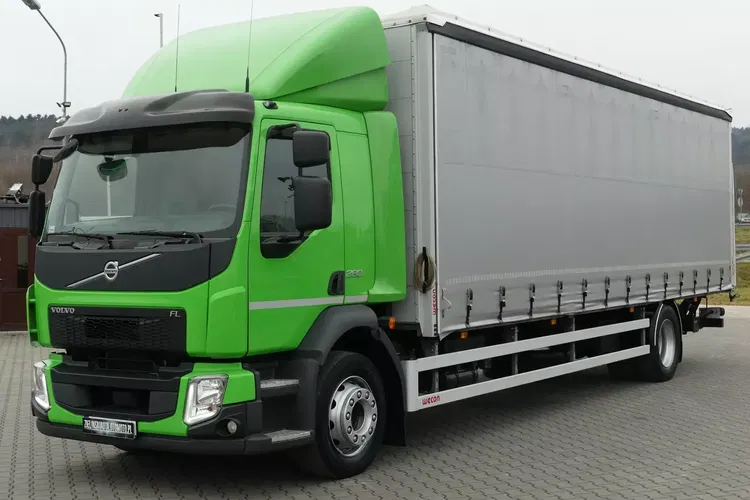 Volvo FL 18.280 / FIRANKA 8.30 + WINDA / EURO 6 / NISKI PRZEBIEG / zdjęcie 1