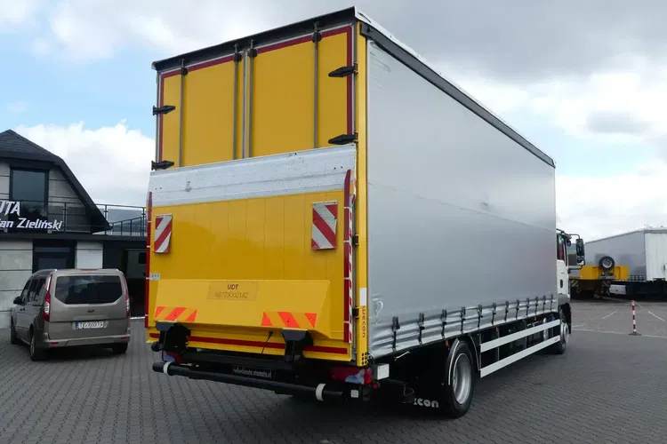 MAN TGM 18.340 / FIRANKA 7.70 + WINDA / ZSUWANY DACH / EURO 6 / zdjęcie 6