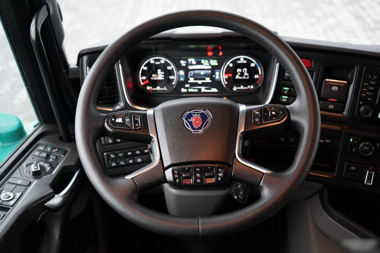 Scania G 280 / SOLÓWKA / 4x2 / FIRANKA - 7.7 m / BDE / CAŁA NA PODUSZKACH / SUWNICA / SKÓRY  zdjęcie 42