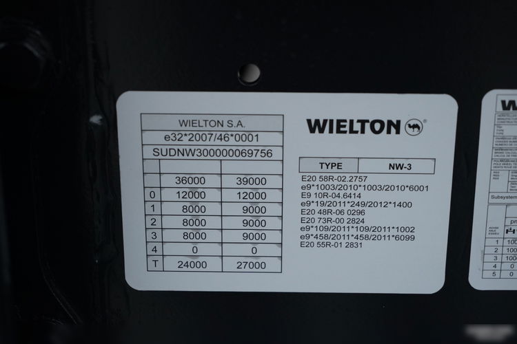 Wielton / WYWROTKA / 26 M3 / WAGA: 4700 KG / HP RYNNA / OS PODNOSZONA /  zdjęcie 24