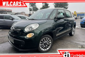 Fiat 500L L 1.4 Turbo Lounge, Klimatronic 2-stref, 2 kpl. kół, Kamera, PDC