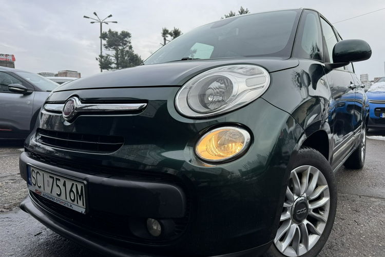 Fiat 500L L 1.4 Turbo Lounge, Klimatronic 2-stref, 2 kpl. kół, Kamera, PDC zdjęcie 2