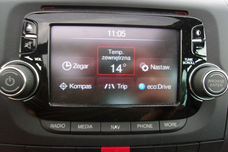 Fiat 500L L 1.4 Turbo Lounge, Klimatronic 2-stref, 2 kpl. kół, Kamera, PDC zdjęcie 24