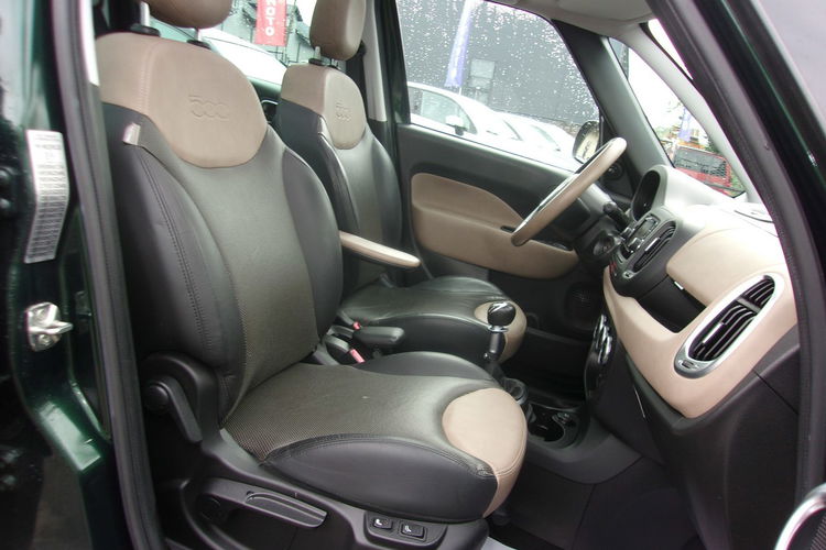Fiat 500L L 1.4 Turbo Lounge, Klimatronic 2-stref, 2 kpl. kół, Kamera, PDC zdjęcie 27