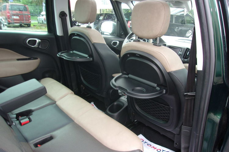 Fiat 500L L 1.4 Turbo Lounge, Klimatronic 2-stref, 2 kpl. kół, Kamera, PDC zdjęcie 29