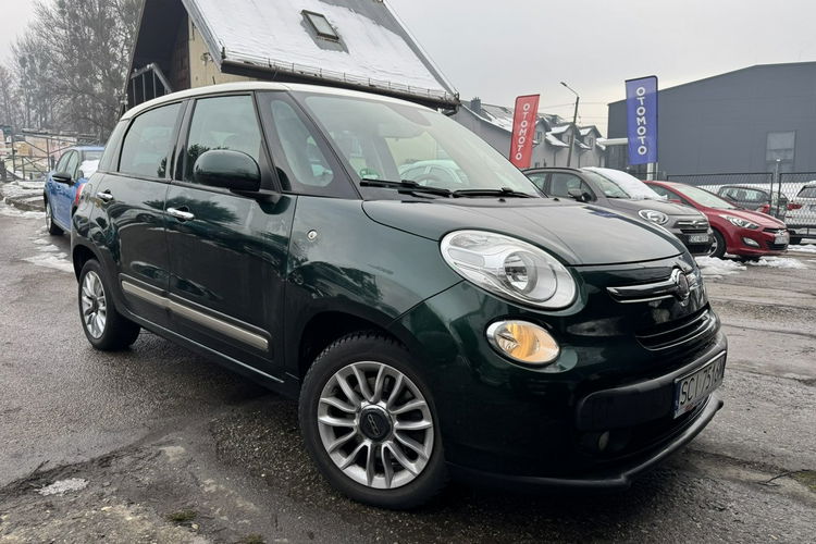 Fiat 500L L 1.4 Turbo Lounge, Klimatronic 2-stref, 2 kpl. kół, Kamera, PDC zdjęcie 4