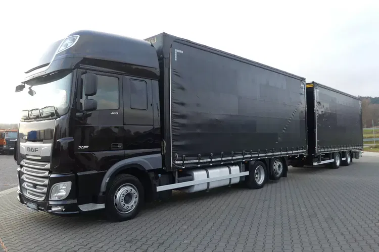 DAF XF 106.480 / EURO 6 / ZESTAW PRZEJAZDOWY / TANDEM / zdjęcie 5