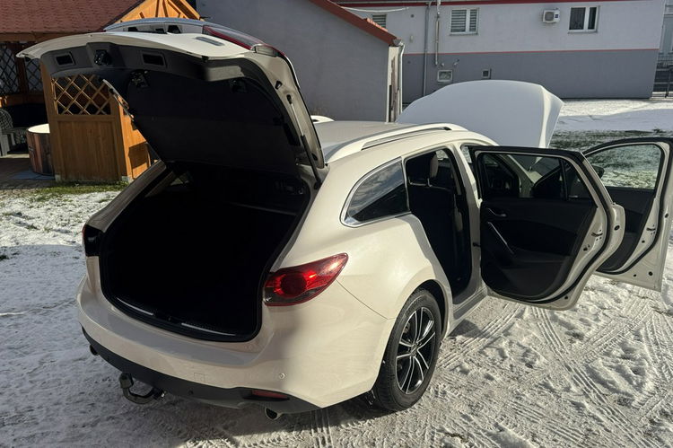 Mazda 6 2.0 SKYACTIV 165KM z Niemiec, Biała perła, XENON, Navi, tylko 134.000 zdjęcie 14