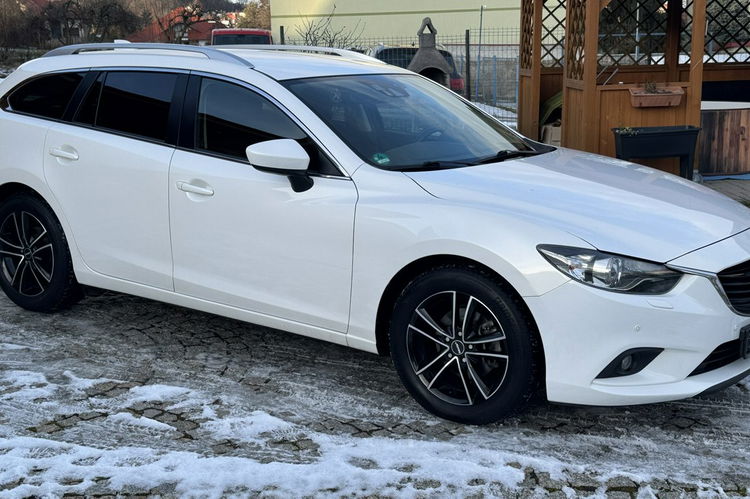 Mazda 6 2.0 SKYACTIV 165KM z Niemiec, Biała perła, XENON, Navi, tylko 134.000 zdjęcie 4