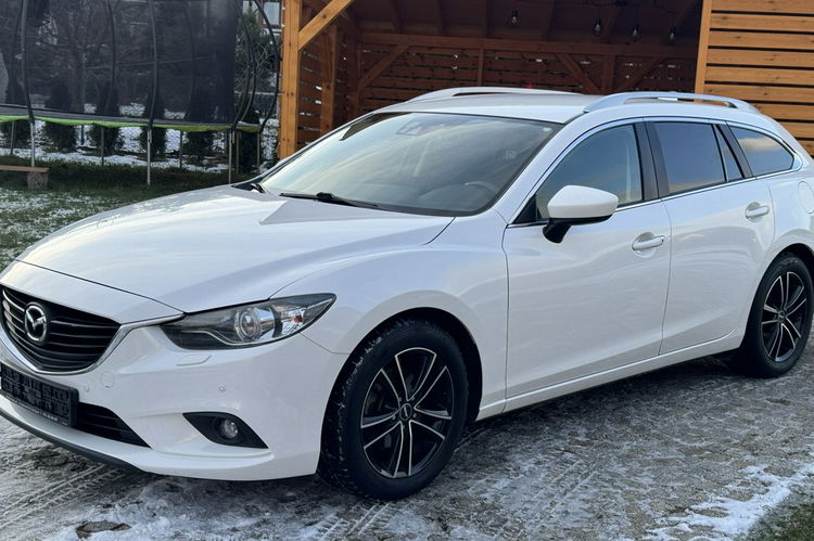 Mazda 6 2.0 SKYACTIV 165KM z Niemiec, Biała perła, XENON, Navi, tylko 134.000 zdjęcie 6